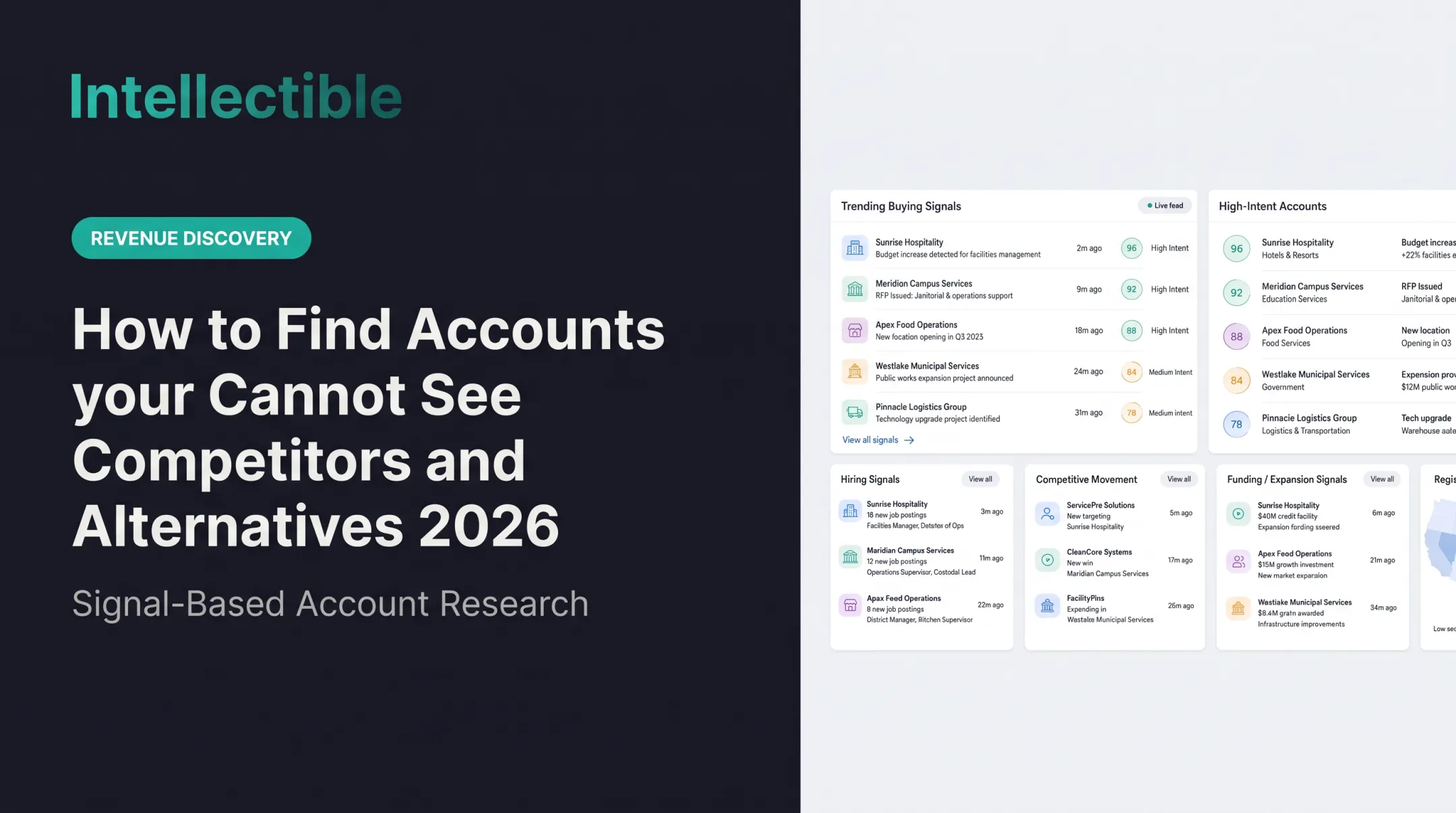 How to Find Accounts your Cannot See Competitors and Alternatives 2026
