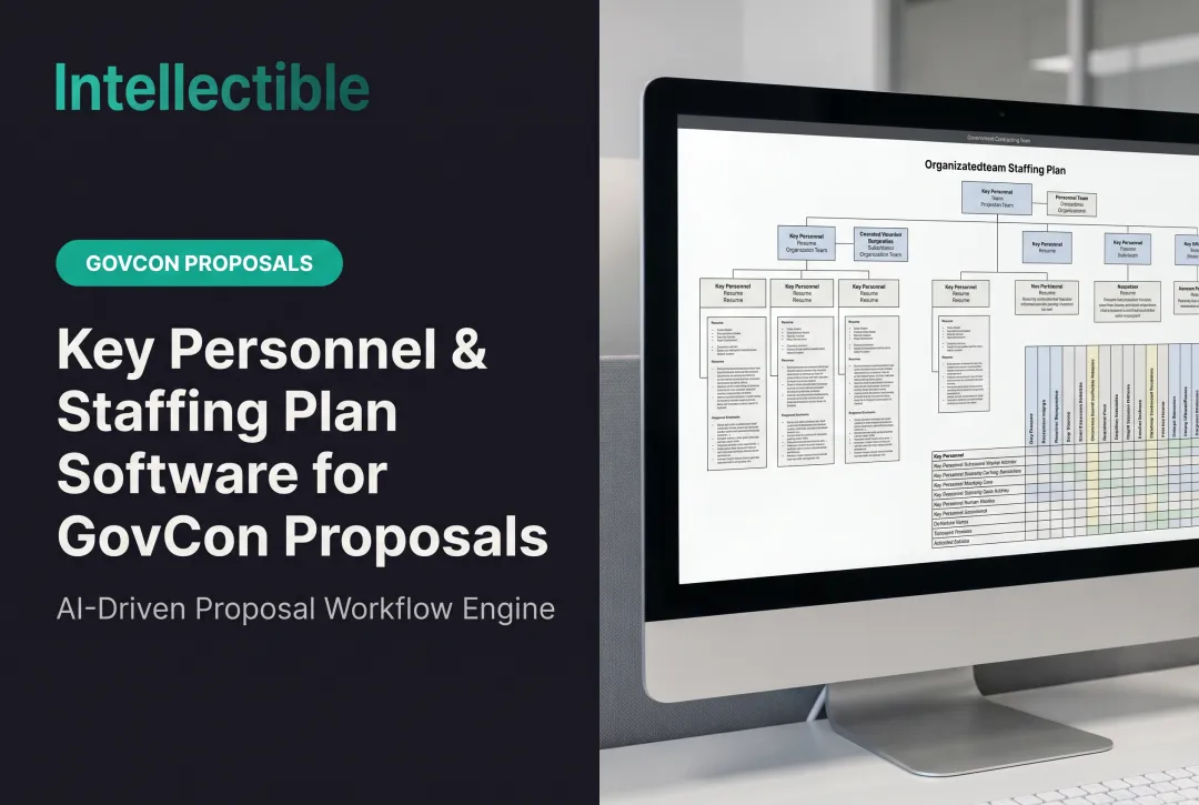 Key Personnel & Staffing Plan Software for GovCon Proposals