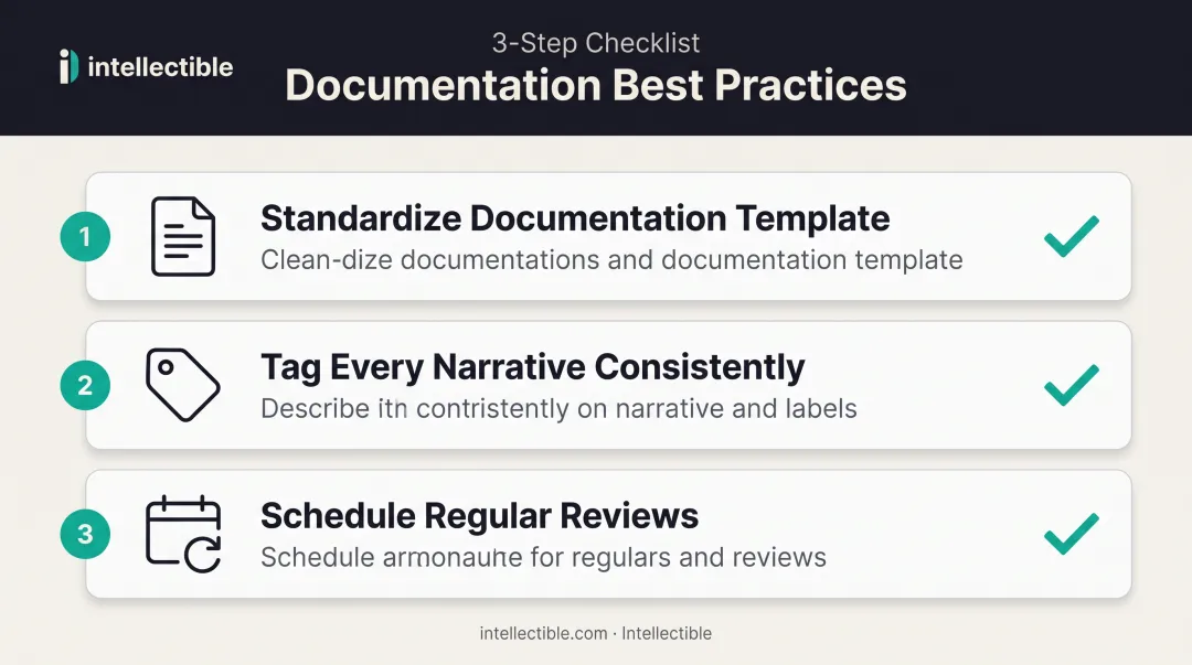 Three best practices for building reusable past performance library checklist