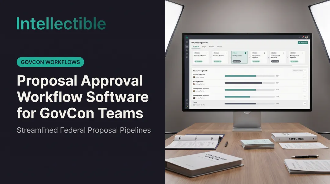 Proposal Approval Workflow Software for GovCon Teams