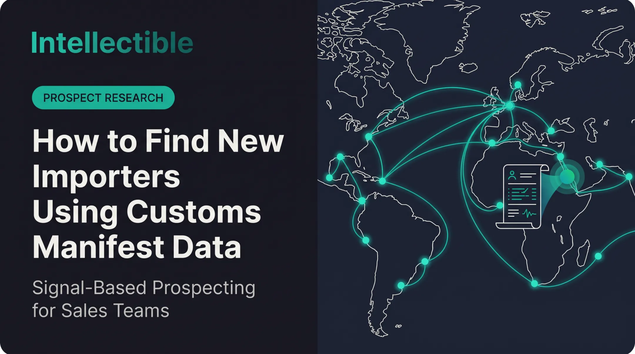 How to Find New Importers Using Customs Manifest Data