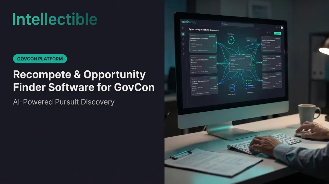 Recompete & Opportunity Finder Software for GovCon