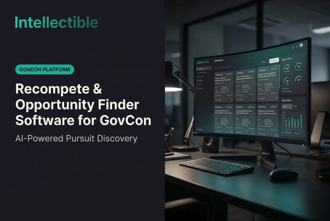 Recompete & Opportunity Finder Software for GovCon