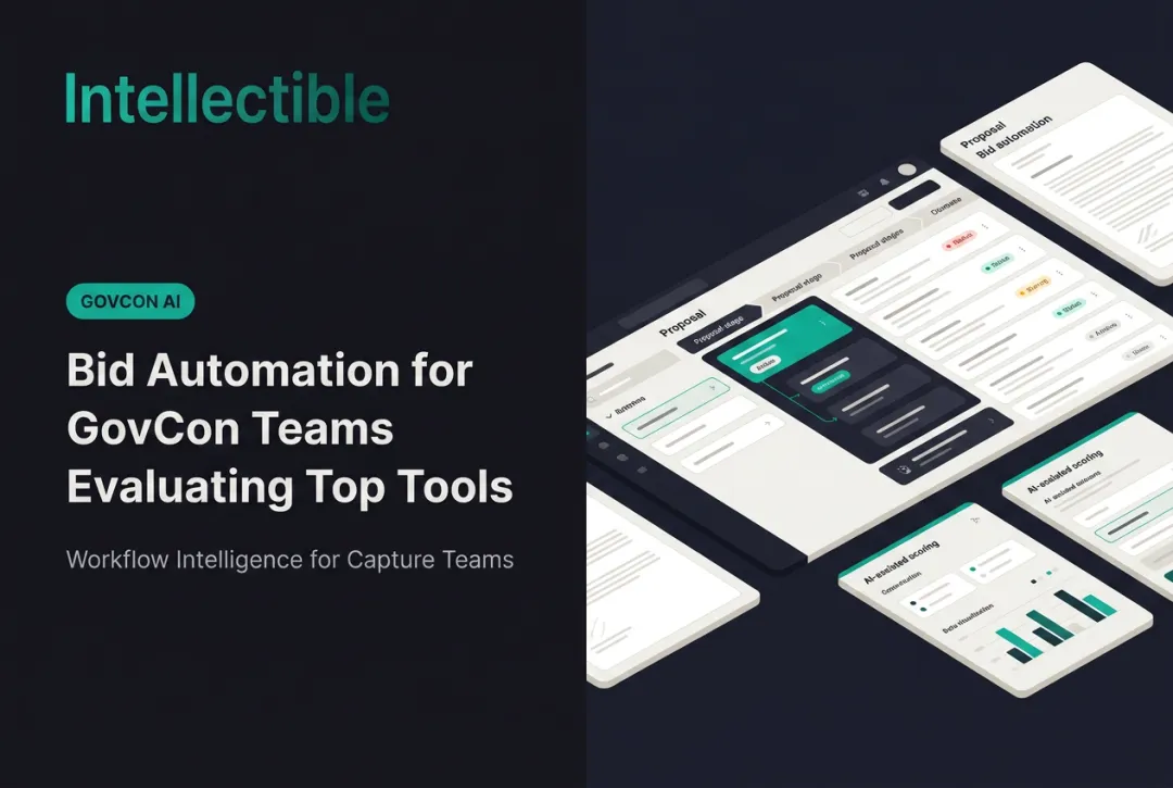 Bid Automation for GovCon Teams Evaluating Top Tools