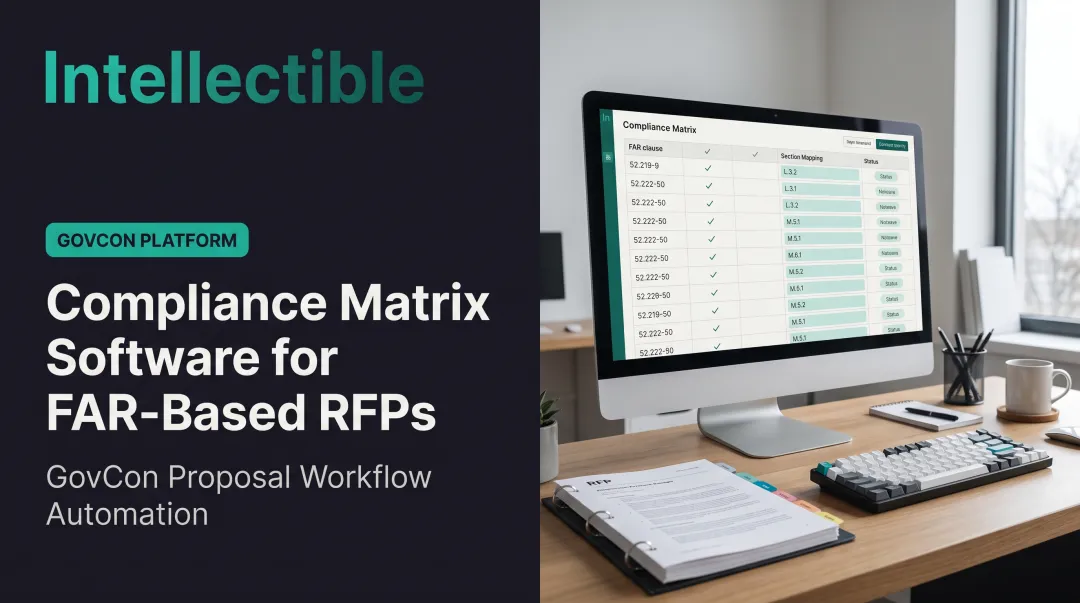 Compliance Matrix Software for FAR-Based RFPs