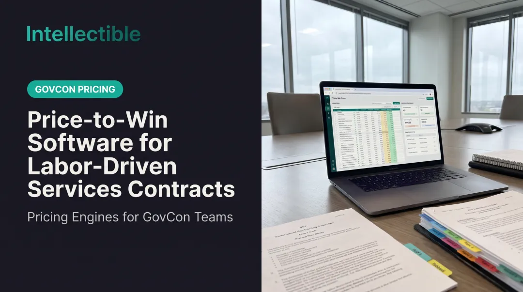 Price-to-Win Software for Labor-Driven Services Contracts