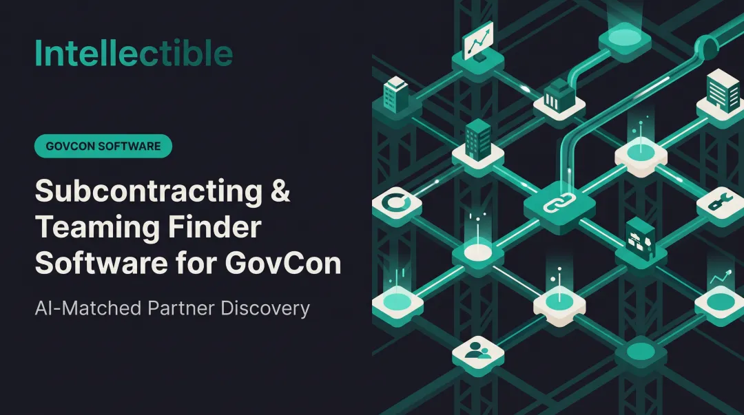 Subcontracting & Teaming Finder Software for GovCon