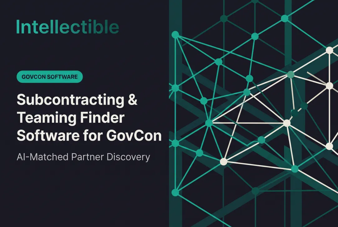 Subcontracting & Teaming Finder Software for GovCon