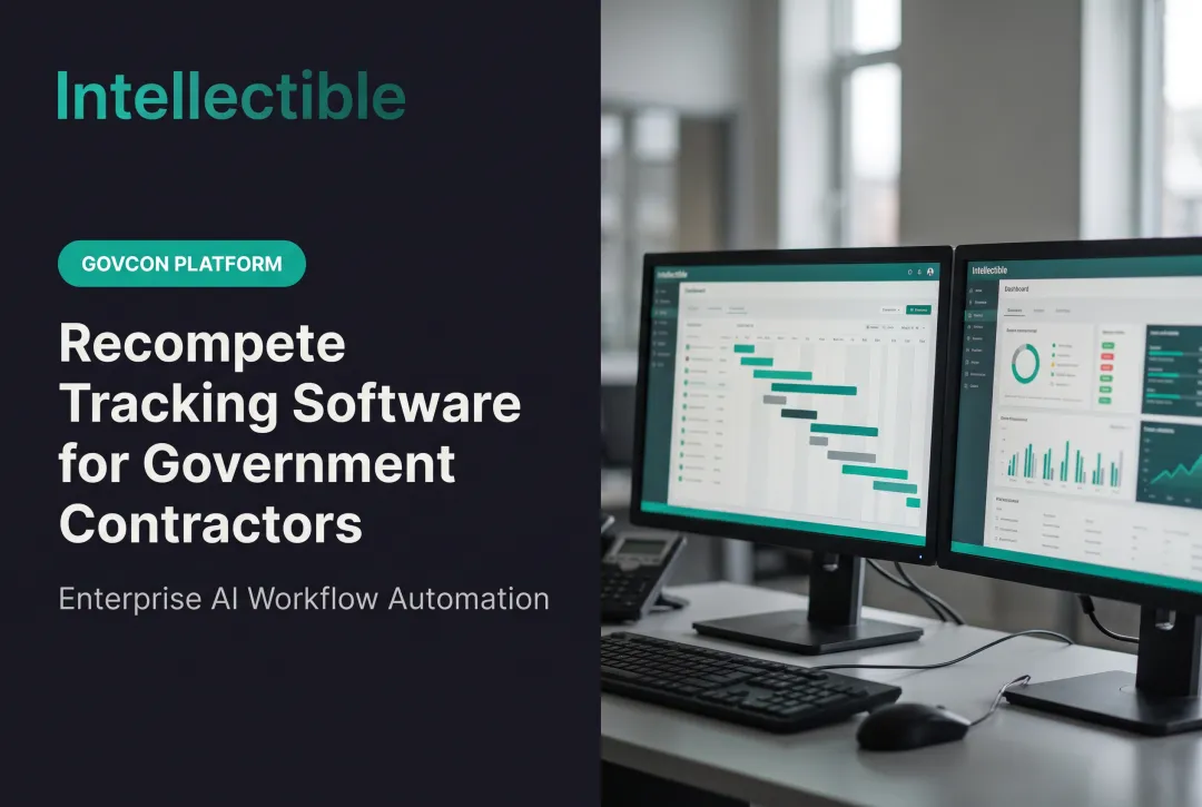 Recompete Tracking Software for Government Contractors