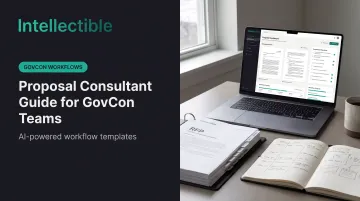 Proposal Consultant Guide for GovCon Teams