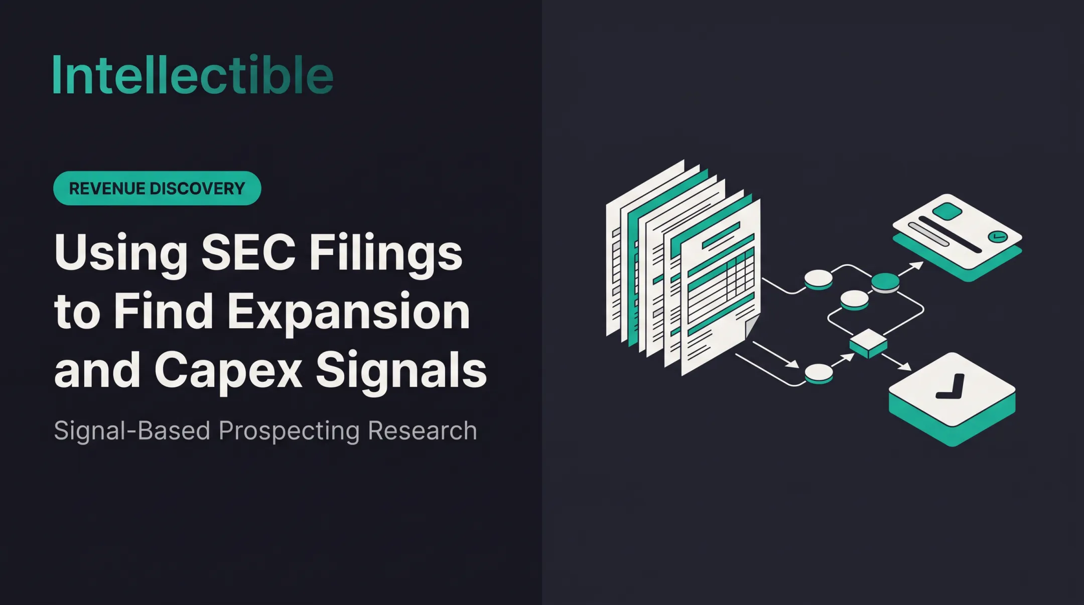 Using SEC Filings to Find Expansion and Capex Signals