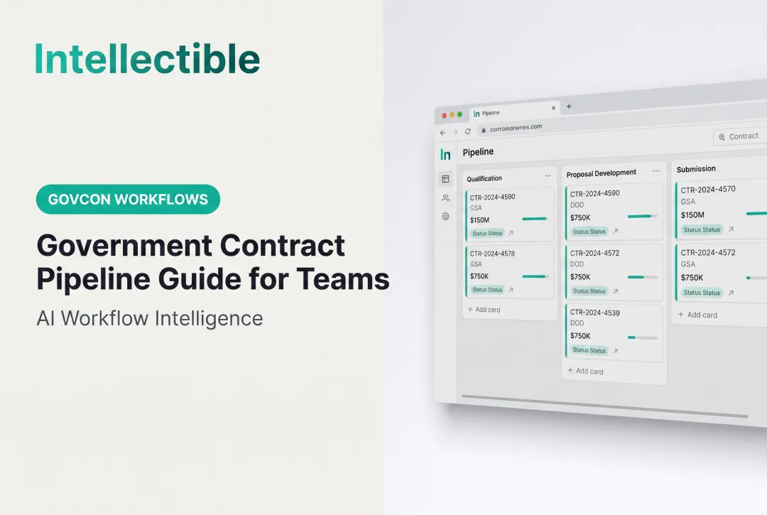 Government Contract Pipeline Guide for Teams