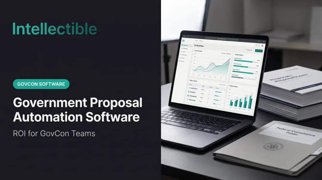 Government Proposal Automation Software: ROI for GovCon Teams