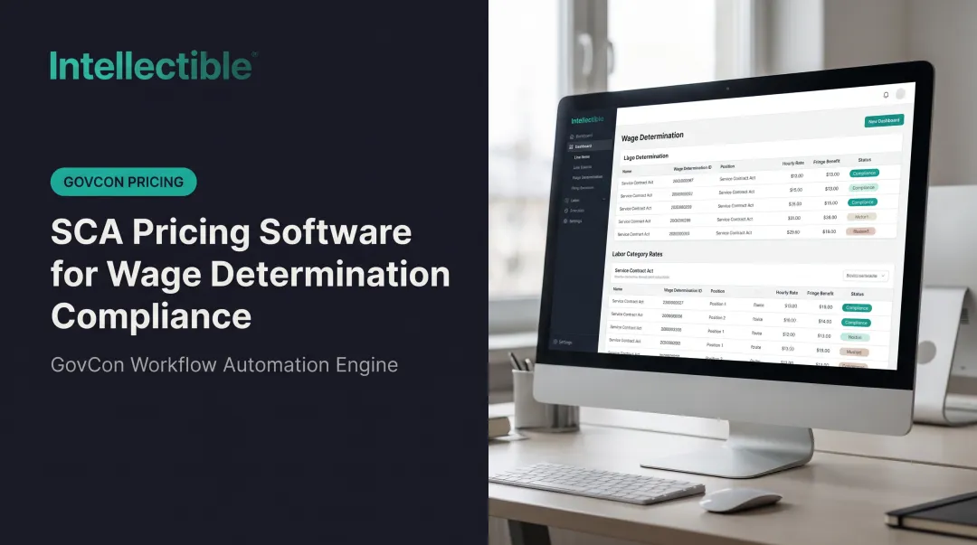 SCA Pricing Software for Wage Determination Compliance