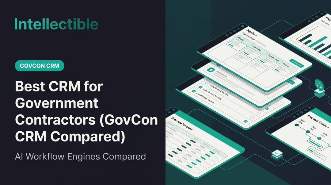 Best CRM for Government Contractors (GovCon CRM Compared)