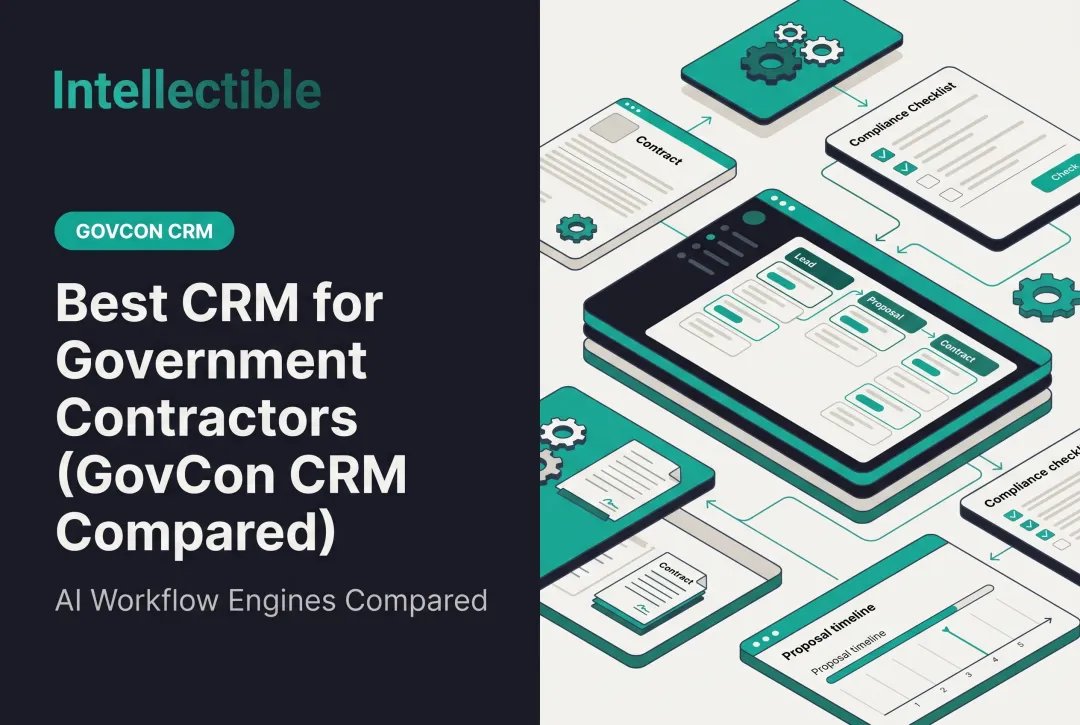 Best CRM for Government Contractors (GovCon CRM Compared)