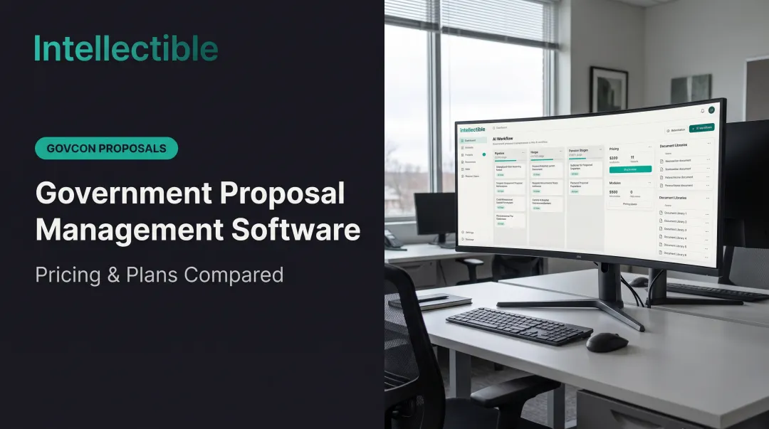 Government Proposal Management Software: Pricing &amp; Plans Compared