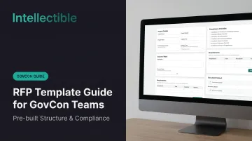 RFP Template Guide for GovCon Teams
