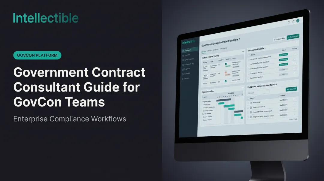 Government Contract Consultant Guide for GovCon Teams