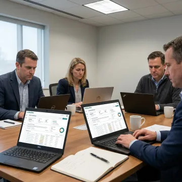 GovCon team reviewing environmental RFPs