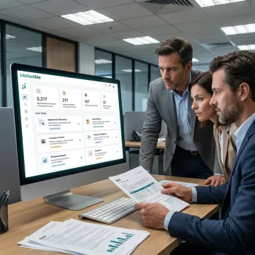RFP AI software dashboard for GovCon capture teams