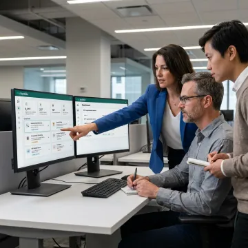 AI RFP software dashboard for GovCon capture teams