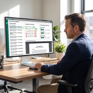 Proposal manager using an AI-powered GovCon pursuit dashboard