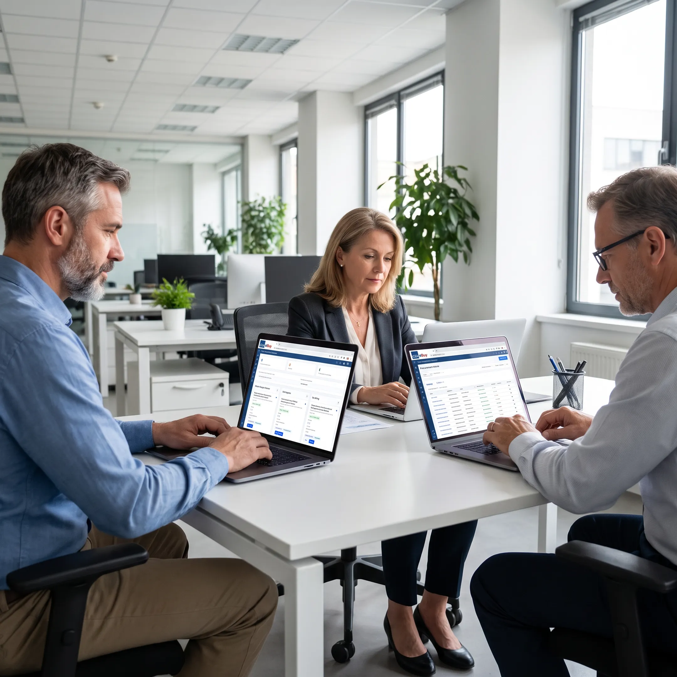 GovCon team reviewing federal opportunity intelligence