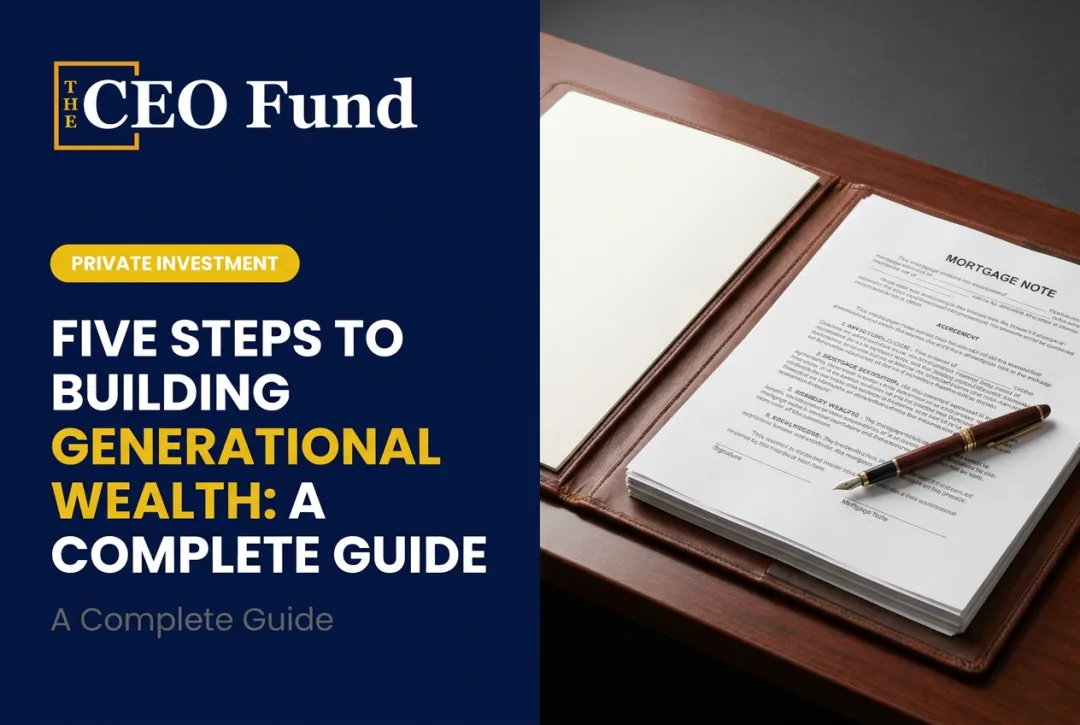 Five Steps to Building Generational Wealth: A Complete Guide