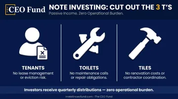 Note investing no landlord benefits eliminating tenants toilets and tiles obligations