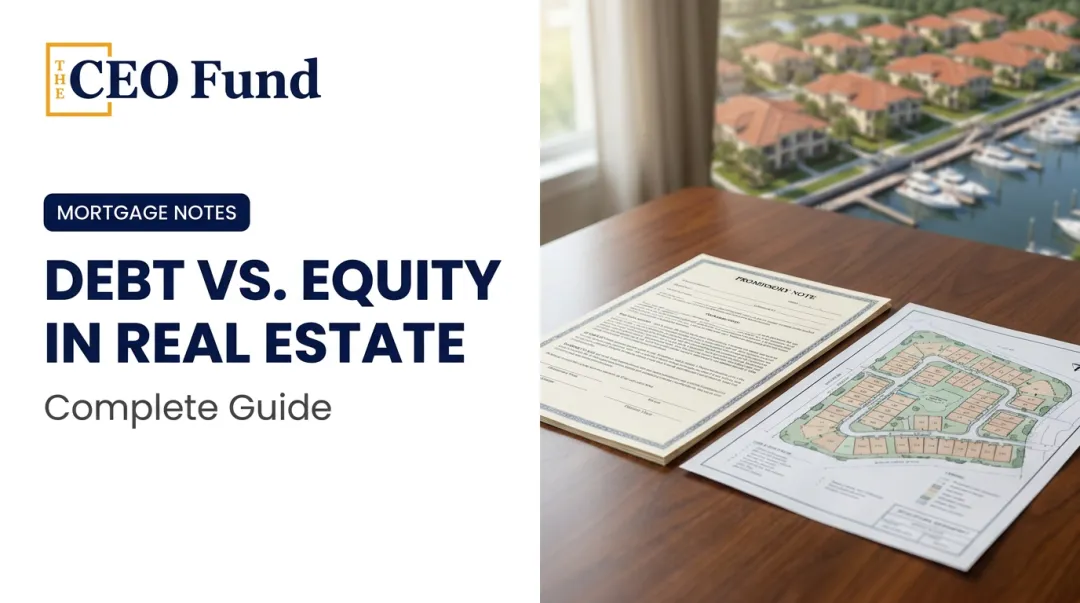 Debt vs. Equity in Real Estate: Complete Guide