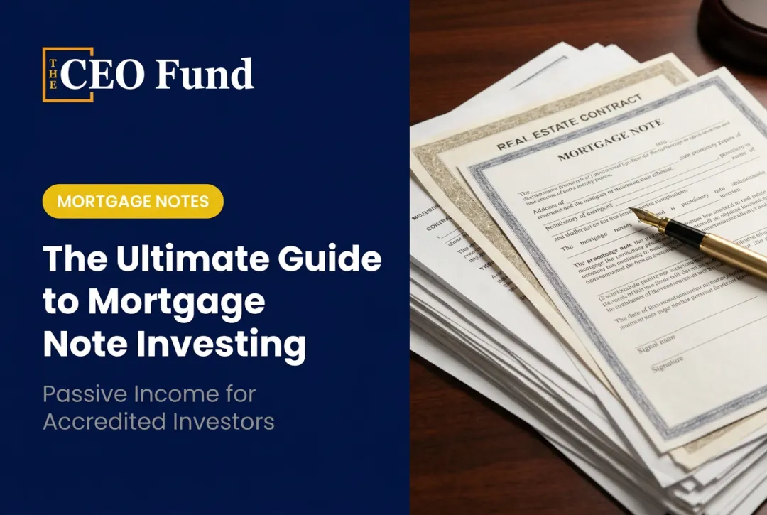 The Ultimate Guide to Mortgage Note Investing