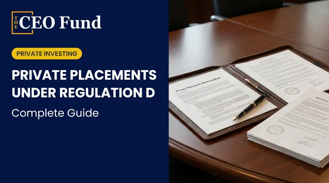Private Placements under Regulation D: Complete Guide