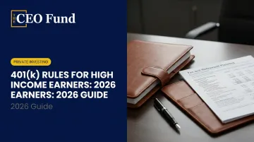 401(k) Rules for High Income Earners: 2026 Guide