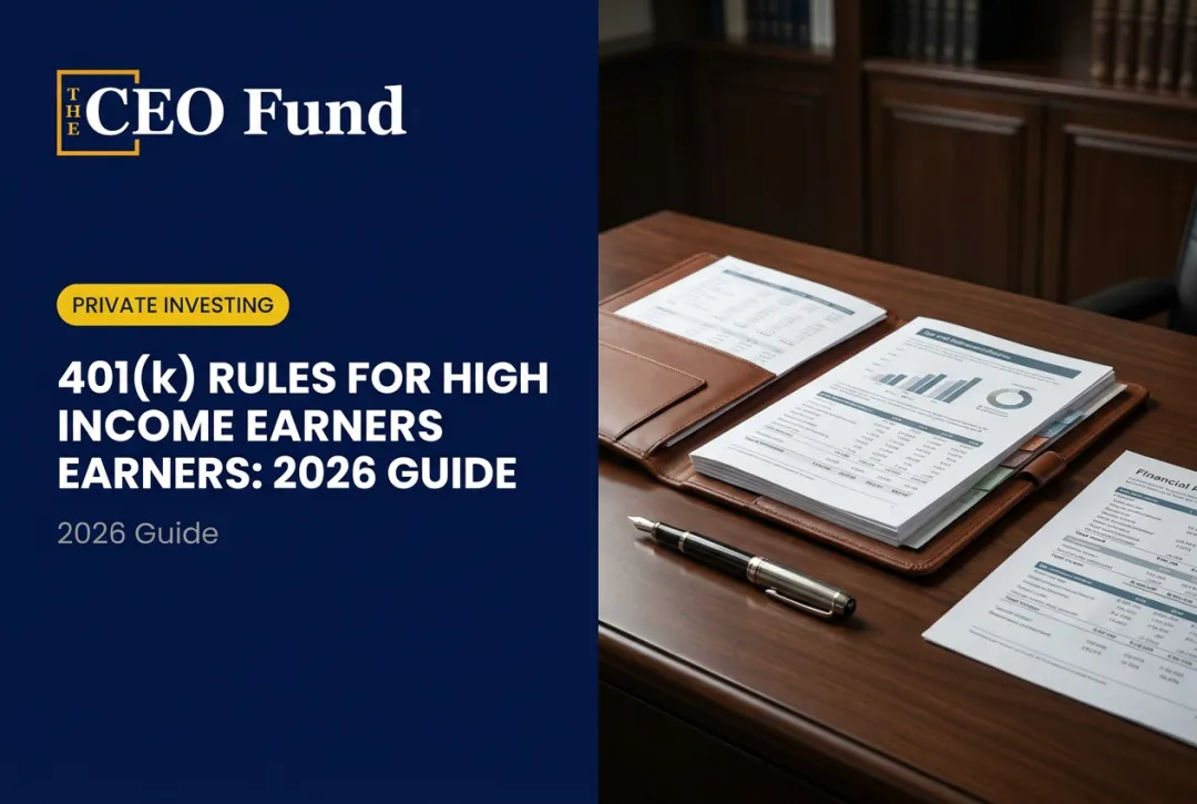 401(k) Rules for High Income Earners: 2026 Guide