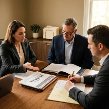 Income security investment planning meeting