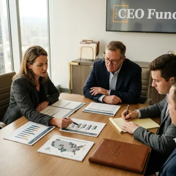 Real estate investment fund strategy meeting