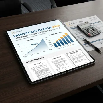 High-yield cash account investment dashboard