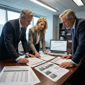 Private assets fund investment strategy meeting
