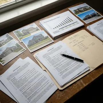 Real estate lending investment documents and property portfolio
