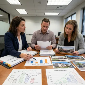 Real estate fund investment strategy meeting