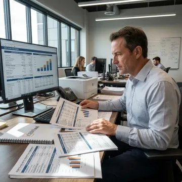 Real estate financial modeling dashboard