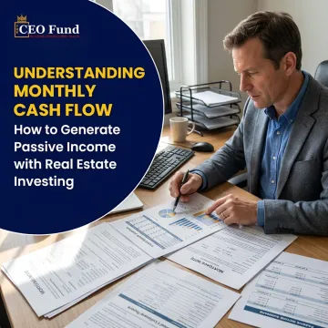 Investor reviewing real estate-backed wealth portfolio