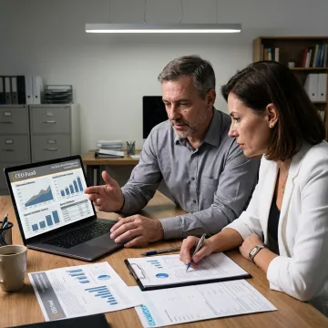Lifestyle wealth management strategy meeting