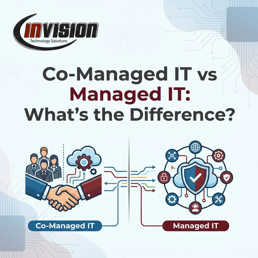 Co-Managed IT vs Managed IT: What's the Difference?