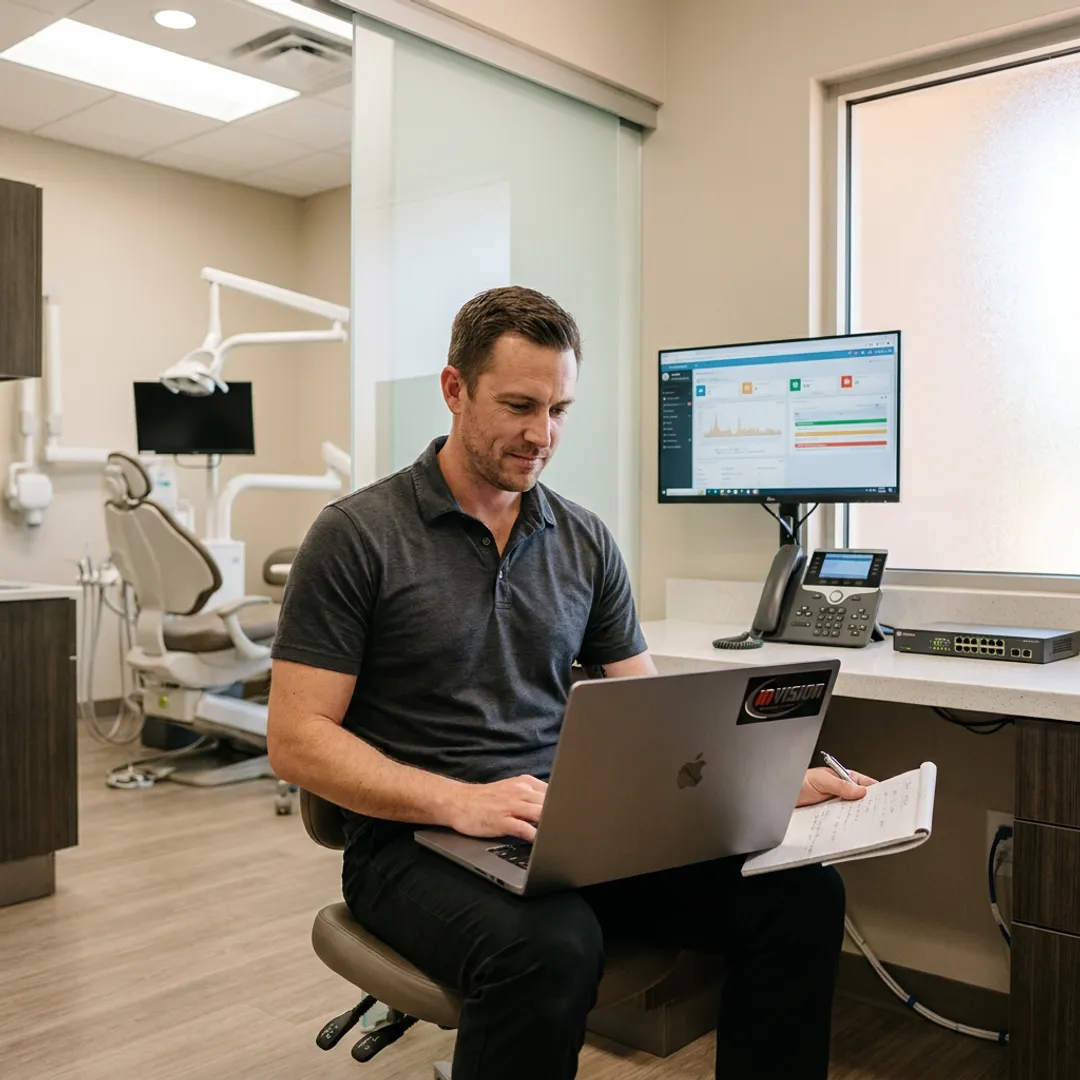 IT support for dental office systems