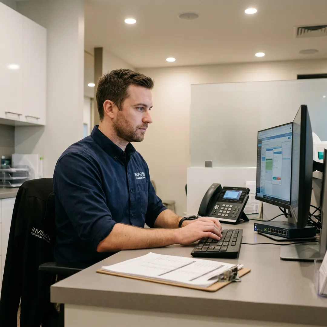 IT support for dental practice systems