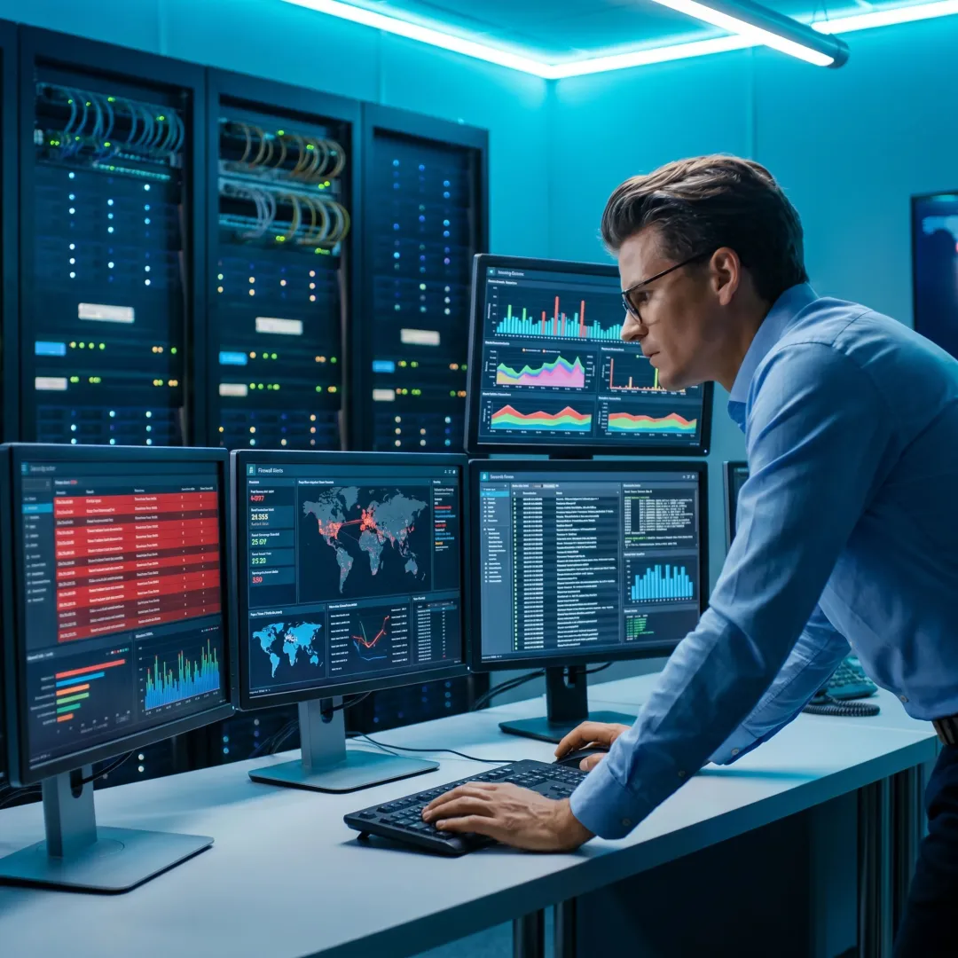 Managed IT security monitoring in action