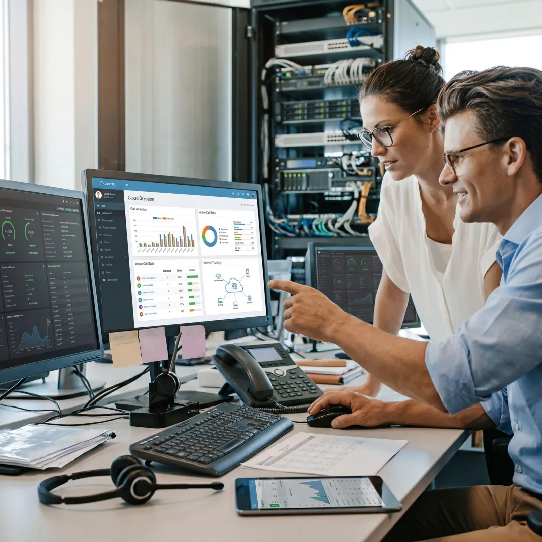 Business IT infrastructure and communications support