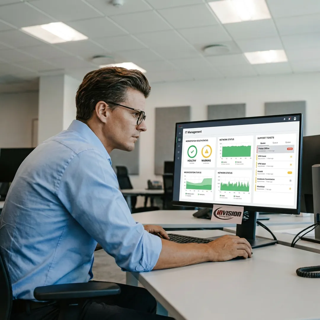 Managed IT support for small business office systems